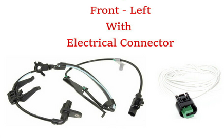 ABS Wheel Speed Sensor W/ Connector Front Left Fits:Toyota Venza 2009-2015