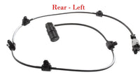 ABS Wheel Speed Sensor & Connector Rear left Fits Toyota Sequoia 2001-2007