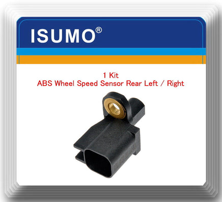2 x ABS Wheel Speed Sensor W/Connector Rear L&R Fits:Ford Lincoln Mazda Volvo