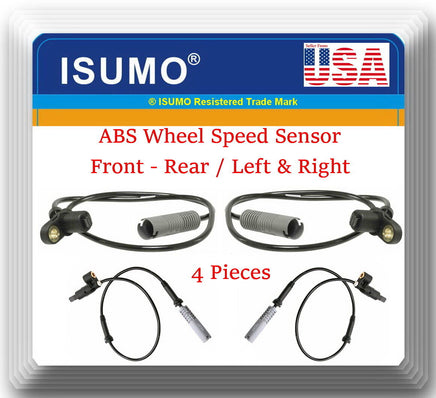4 x ABS Wheel Speed Sensor Front-Rear Left/Right For BMW   320 323 325 328