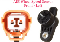 ABS Wheel Speed Sensor Front Left For CL 2001-2003 TL 1999-2003 Accord 98-2002