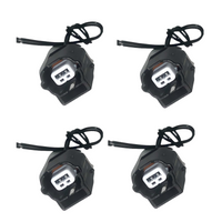 4x ABS Wheel Speed Sensor & Connector L/R Front Rear For Nissan Altima 2019-2024