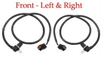 Front Left & Right ABS WHEEL SPEED SENSOR Fits: Mitsubishi Montero 2001 - 2006
