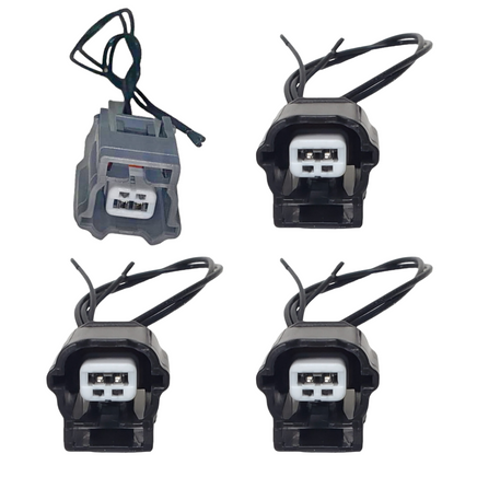 4ABS Wheel Speed Sensor & Connector Front-Rear L/R For Infiniti Q50 Q60 Nissan Z