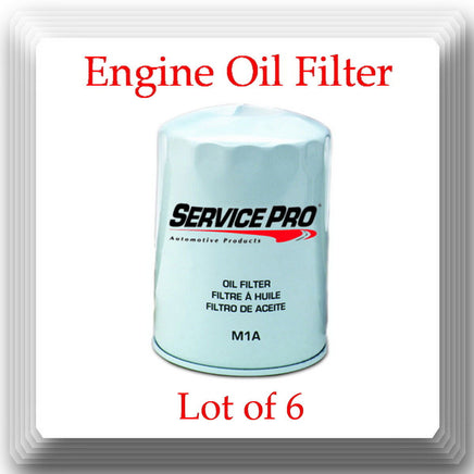 LOT 6 Enginr Oil Filter M1A SO1 L30001 PH8A LF551A LF3313 51515  51452 BT111