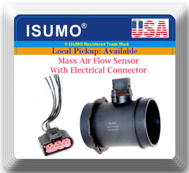 Mass Air Flow Sensor With Connector Fits: BMW 540i 740i 740iL X5 Z8 Range Rover