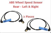 2x 3363RLR ABS Wheel Speed Sensor Rear L&R For BMW 320i 325Ci 325i 330Ci 330i M3
