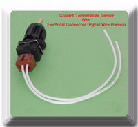Coolant Temperature Sensor W/ Pigtal Connector For: TX128 Most BMW L4 V6 V8 V12