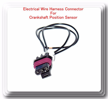3 Wire Pigtail Connector of Crankshaft Position Sensor PC123 Fits: GM Isuzu