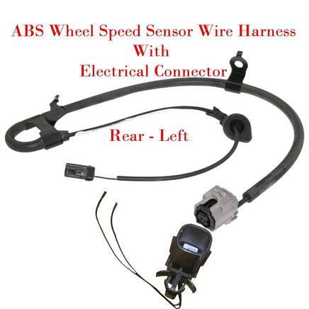 ABS Wheel Speed Sensor Wire Harness & Connector Rear Left ForHigh Lander 08-13