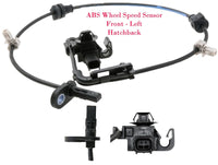 ABS Wheel Speed Sensor Front left Fits Honda Civic  2017-2021 Hatchback