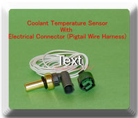 Coolant Temperature Sensor W/Connector Fits: Chevrolet  Aveo Aveo5 Pontiac G3