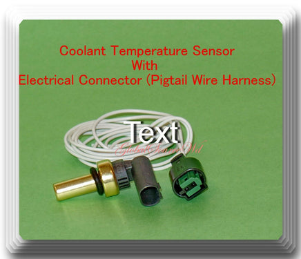 Coolant Temperature Sensor W/Connector Fits: Chevrolet  Aveo Aveo5 Pontiac G3