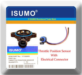 Throttle Position Sensor W/ Electrical Connector Fits: GM Isuzu & Saturn