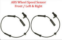 4 x ABS Wheel Speed Sensor W/Connectors Front-Rear L/R Fits BMW 2 3 4 2012-2021