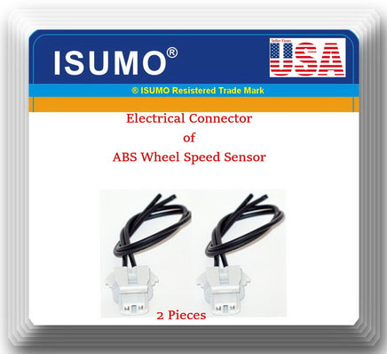 OE Spec 2 X ABS Wheel Speed Sensor Left/Right W/Connector Fits:GM Vehicles