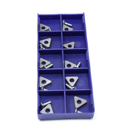 CB6918 Positive Rake Carbide Brake Lathe Bits / Inserts 10/pk