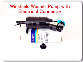 Windshield Washer Pump W / Electrical Connerctor Fits:Most GM Vehicles