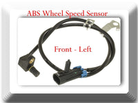 Set of 2 ABS Wheel Speed Sensor Front Left & Right Fits: Cadillac Chevrolet GMC