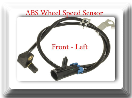 Set of 2 ABS Wheel Speed Sensor Front Left & Right Fits: Cadillac Chevrolet GMC