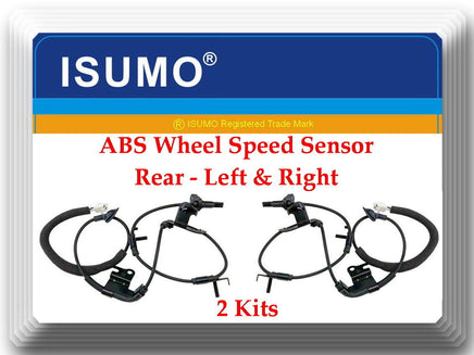 (2) ABS Wheel Speed Sensor Rear left & Right Fits: Toyota RAV4 2006-2013 4WD