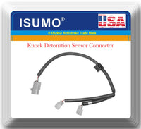 Knock Detonation Sensor With Connector Pigtail Wiring Harness Fits: Lexus Toyota