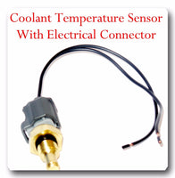Engine Coolant Temperature Sensor W/ Electrical Connector For Ford Mazda Mercury