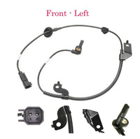 4 ABS Wheel Speed Sensor Front Rear Left Right W/Connector For Lancer Outlander