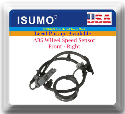 ABS Wheel Speed Sensor W/Connector Front Right Fits Chevrolet GMC Isuzu