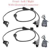 2xABS Wheel Speed Sensor & Connector Front L/R Fits Nissan Kicks Versa 2018-2024