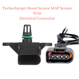 Secondary Air Injection Sensor Map Sensor & Connector Fits Audi VW 2005-2009