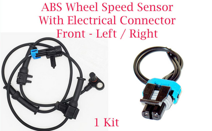 ABS Wheel Speed Sensor With Connector Front- L/R Fits Hummer H3 H3T 2006-2008