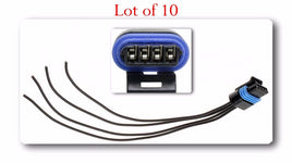 Lot 10 Multi Purpose Electric Connector For Idle Air Control Valve  MAP Sensor 