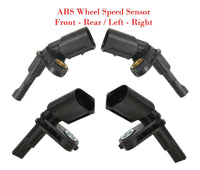 4 ABS Wheel Speed Sensor Front / Rear - Left - Right Fits Audi VW 2004-2022