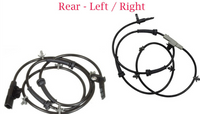 Set of 4 ABS Wheel Speed Sensor Front - Rear L/R Fits OEM#ZX00A  Altima Maxima