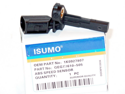 ABS Wheel Speed Sensor Rear Left Fits:OEM# 1K0927807 Audi Porsche VW 2005-2022