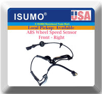 ABS Wheel Speed Sensor W/Connector Front Right  Fits: Escape Tribute Mariner