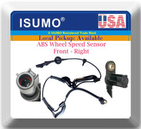 ABS Wheel Speed Sensor W/Connector Front Right  Fits: Escape Tribute Mariner