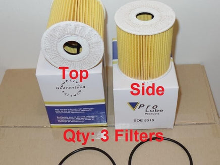 x3 Engine Oil Filter L15315 SOE5315 Fits VOLVO C70 S40 S60 S80 V40 V70 XC70 XC90