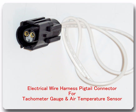 Pigtail 2 wire harness connector of Air Charge Temperature Sensor For Ford Mazda