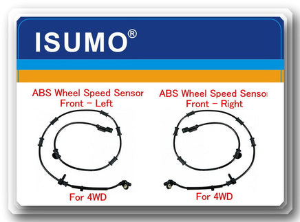 2 ABS Wheel Speed Sensor Front Left & Right Fits: RAM 2500 RAM 3500 PICKUP