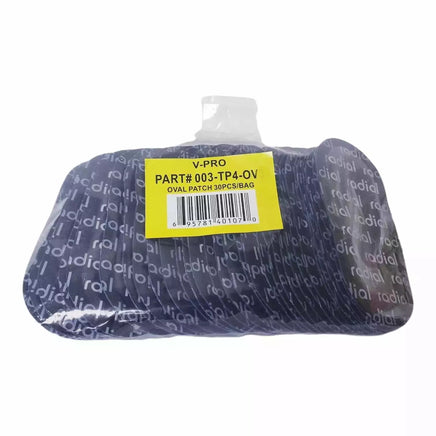 120 Pcs V-PRO Brand Tire Repair Radial Patch  2 1/4" * 4" 58*103mm Oval Patch