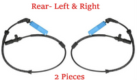 ABS3364 SET 4 ABS Wheel Speed Sensor Rear Left & Right Fits: BMW X5 2000-2003