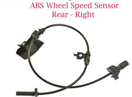 2 X ABS Wheel Speed Sensor & Connectors Rear L/RFits Honda Pilot 2012-2015