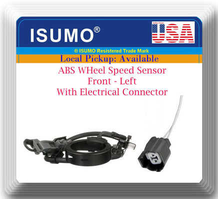 2 x ABS Wheel Speed Sensor W/Connector Front L/R Fits Chevrolet GMC Isuzu