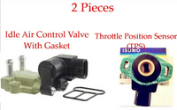 Idle Air Control Valve & TPS Sensor Fits: 01-05 Acura EL Honda Civic 1.7L SOHC