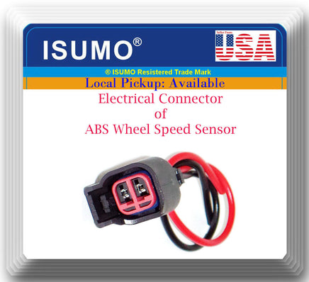 2 x Connector of ABS Wheel Speed Sensor Rear Left/Right Fits Ford F150 2018-2020