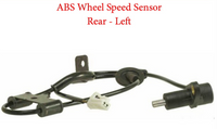2 x ABS Wheel Speed Sensor + Connector Rear L/R Fits Hyundai Tiburon 2003-2005
