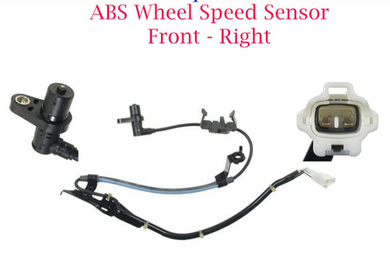 2x ABS Wheel Speed Sensor & Connector Front L/R FitsHighlander 2001-2003 AWD FWD