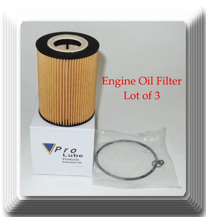 Lot of 3 Oil Filter CH10415 Fits:Volvo S60 S80 V60 V70 XC60 XC70 XC90 Rover LR2